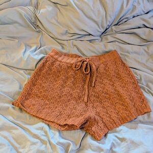 Blu Pepper Cocoa Knit Shorts